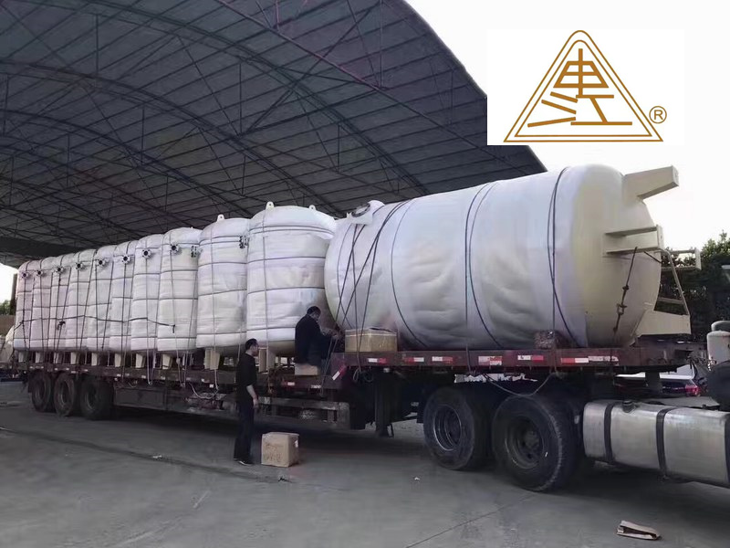 申江儲氣罐發貨